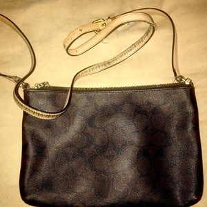 Coach shoulder strap satchel